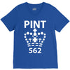 british pint funny V-Neck Tee