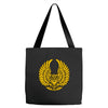 gold owl Tote Bags