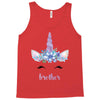birthday unicorn family series brother Tank Top