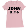 john 3 16 Ladies Fitted T-Shirt