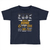 Born June Multitasking Problem Solving Tees Toddler T-shirt
