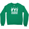 i use random sign language Crewneck Sweatshirt