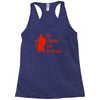 for england and st Racerback Tank