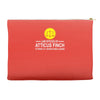 atticus finch funny Accessory Pouches
