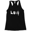 love  funny weapons retro war urban art guns knife cool peace Racerback Tank