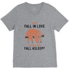 Why Fall In Love If You Can Fall Aslepp V-Neck Tee