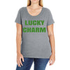lucky charm Ladies Curvy T-Shirt