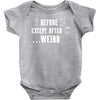 i before e except after c Baby Onesie