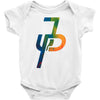 jake paul calorful Baby Onesie