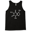caffeine molecule gamer nerd geek science funny Tank Top