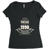 premium vintage 1990 classic perfectly aged limited edition Women's Triblend Scoop T-shirt