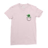 Alien Pocket Ladies Fitted T-Shirt