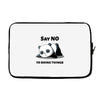 wake me up when it&rsquo;s time for my second nap Laptop sleeve