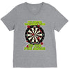 funny darts i'm never wearing, ideal gift or birthday present. V-Neck Tee