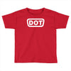 2x dot sticker vinyl decal d.o Toddler T-shirt