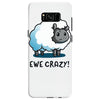 ewe crazy Samsung Galaxy S8 Case