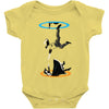 infinite loop Baby Bodysuit