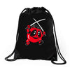 deadpool marvel parody kool aid Drawstring Bags