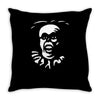 clown es nerd retro horror fun Throw Pillow