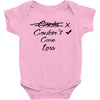 couldn&rsquo;t care less Baby Bodysuit