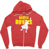 ride the rocket battle gaming Zipper Hoodie
