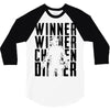 winner winner chicken dinner 3b 3/4 Sleeve Shirt