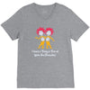 i teach a thing or two at gator run elementary V-Neck Tee