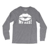 kiss my ass Long Sleeve Shirts