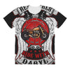Real Girls Ride With Daryl All Over Women's T-shirt