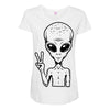 alien Maternity Scoop Neck T-shirt