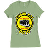 strike first, strike hard, no mercy Ladies Fitted T-Shirt