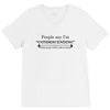 people say i'm condescending V-Neck Tee