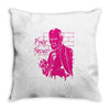 pink freud Throw Pillow