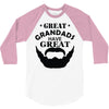 mens grandads bearded 3/4 Sleeve Shirt