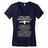i only have sex, ideal gift, birthday present funny Women's V-Neck T-Shirt