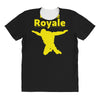 battle royale skydiving fortnite All Over Women's T-shirt