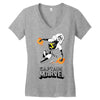 captain marvel 3 Women's V-Neck T-Shirt