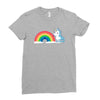 tasty rainbow Ladies Fitted T-Shirt