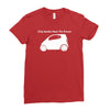 only smarties have the answer'   funny Ladies Fitted T-Shirt
