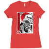 RED SUN - TANK TROOPER Ladies Fitted T-Shirt