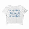 it's toile about you Crop Top