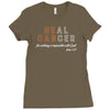 Heal Cancer Ladies Fitted T-Shirt
