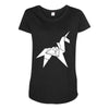 horse Maternity Scoop Neck T-shirt