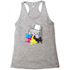 puker printer Racerback Tank