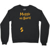 Muggle On Board Orange Crewneck Sweatshirt