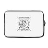 i thought i wanted a career turns out i just out paychecks to go fishi Laptop sleeve