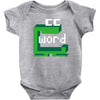 word muncher Baby Bodysuit