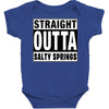 straight outta salty springs Baby Bodysuit