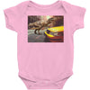 dinosaur in newyork Baby Bodysuit