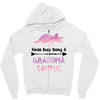 cool grandma saurus Zipper Hoodie